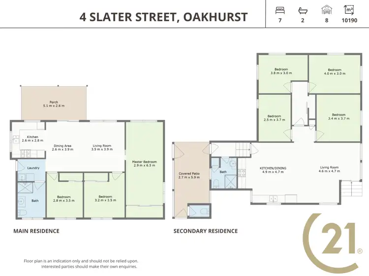 Floorplan of Homely house listing, 4 Slater Street, Oakhurst QLD 4650