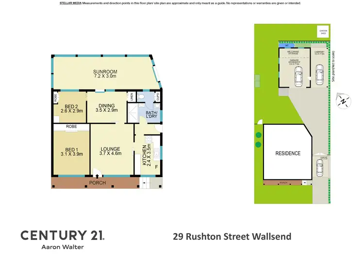 Floorplan of Homely house listing, 29 Rushton Street, Wallsend NSW 2287