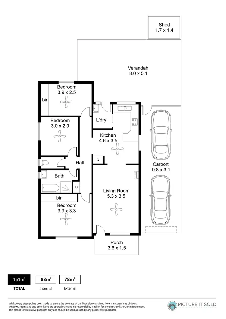 Floorplan of Homely house listing, 10/7 Goodfield Road, Para Hills West SA 5096