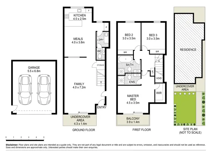 Floorplan of Homely townhouse listing, 15/3-7 James Street, Baulkham Hills NSW 2153