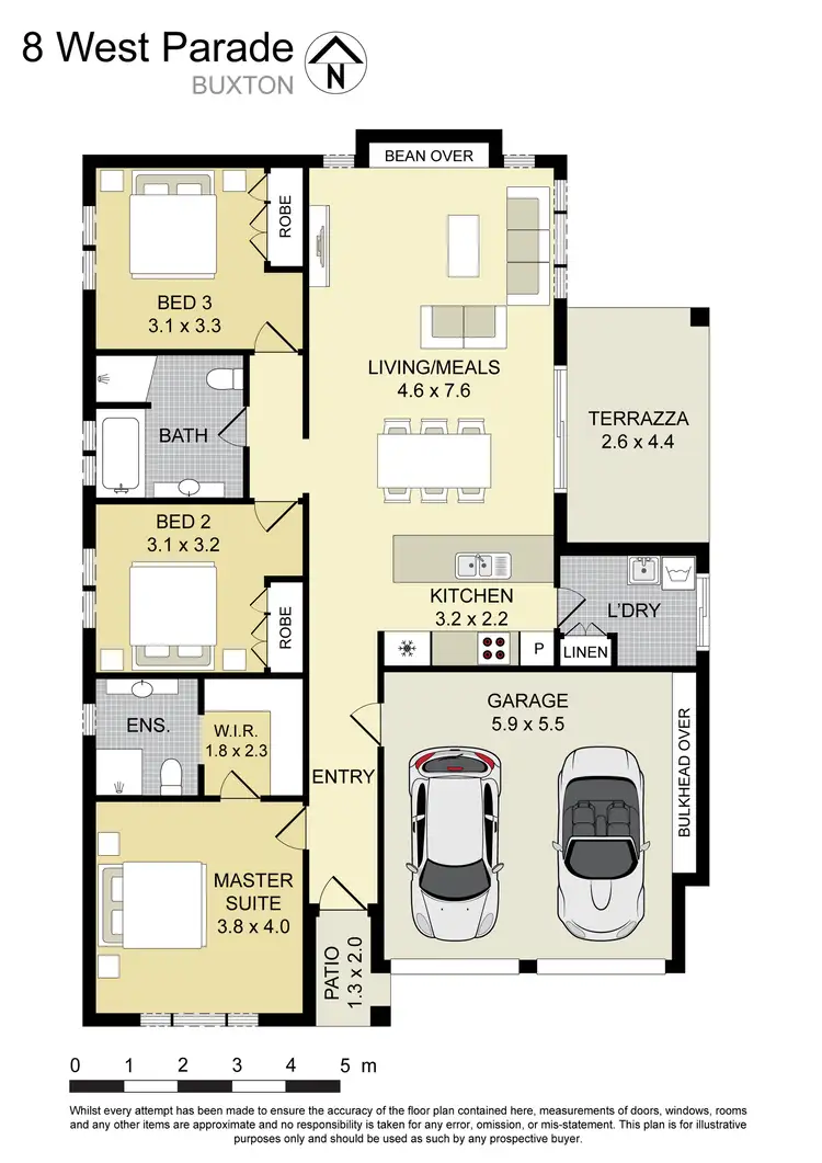 Floorplan of Homely house listing, 8 West Parade, Buxton NSW 2571