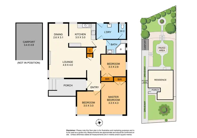 Floorplan of Homely house listing, 6 The Rialto, Malvern East VIC 3145