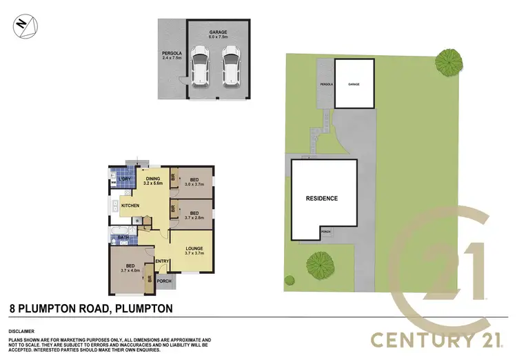 Floorplan of Homely house listing, 8 Plumpton Road, Plumpton NSW 2761