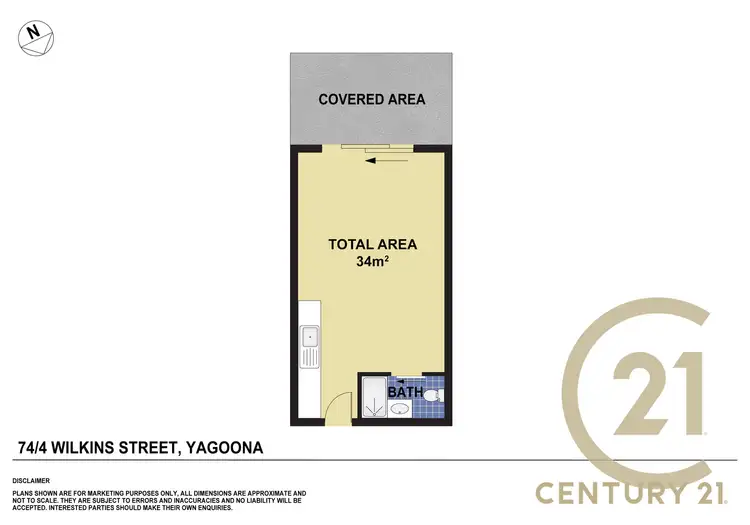 Floorplan of Homely retirement listing, 74/4 Wilkins Street, Yagoona NSW 2199
