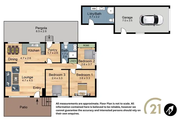 Floorplan of Homely house listing, 23 Insignia Street, Sadleir NSW 2168