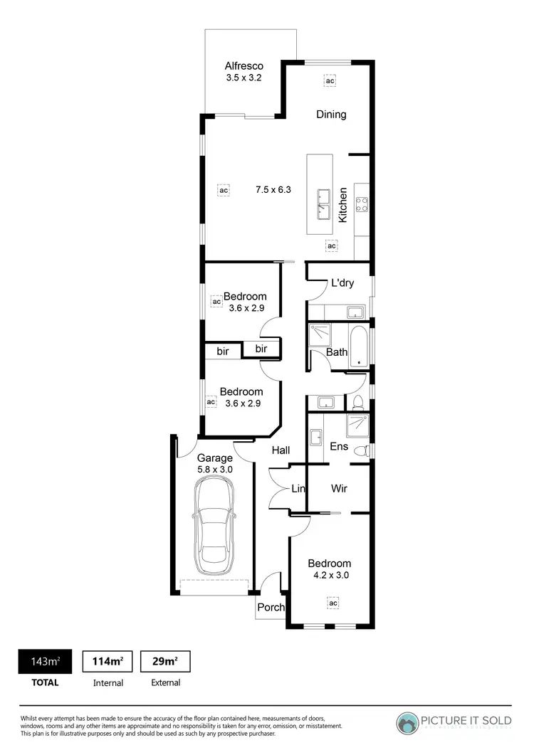 Floorplan of Homely house listing, 19 Ward Terrace, Enfield SA 5085