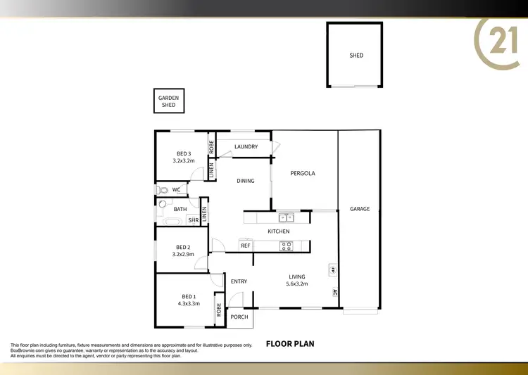 Floorplan of Homely house listing, 49 Cygnet Road, Kingscote SA 5223