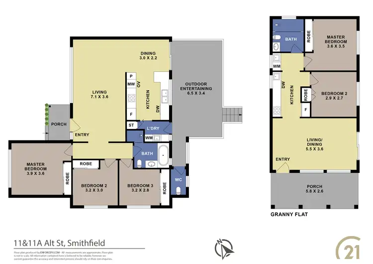 Floorplan of Homely house listing, 11 - 11A Alt Street, Smithfield NSW 2164