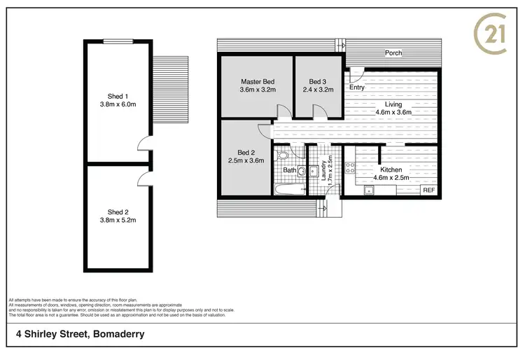 Floorplan of Homely house listing, 4 Shirley Street, Bomaderry NSW 2541