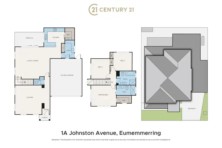 Floorplan of Homely townhouse listing, 1A Johnston Avenue, Eumemmerring VIC 3177