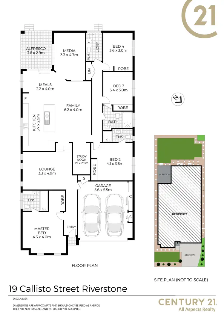 Floorplan of Homely house listing, 19 Callisto Street, Riverstone NSW 2765