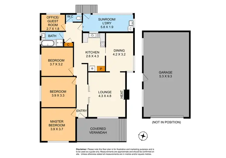 Floorplan of Homely house listing, 88 Ormond Road, Clayton VIC 3168