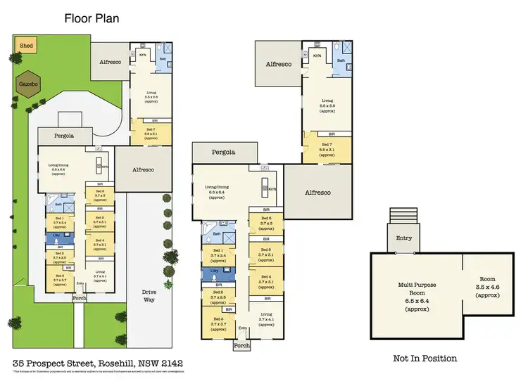Floorplan of Homely house listing, 35 Prospect Street, Rosehill NSW 2142