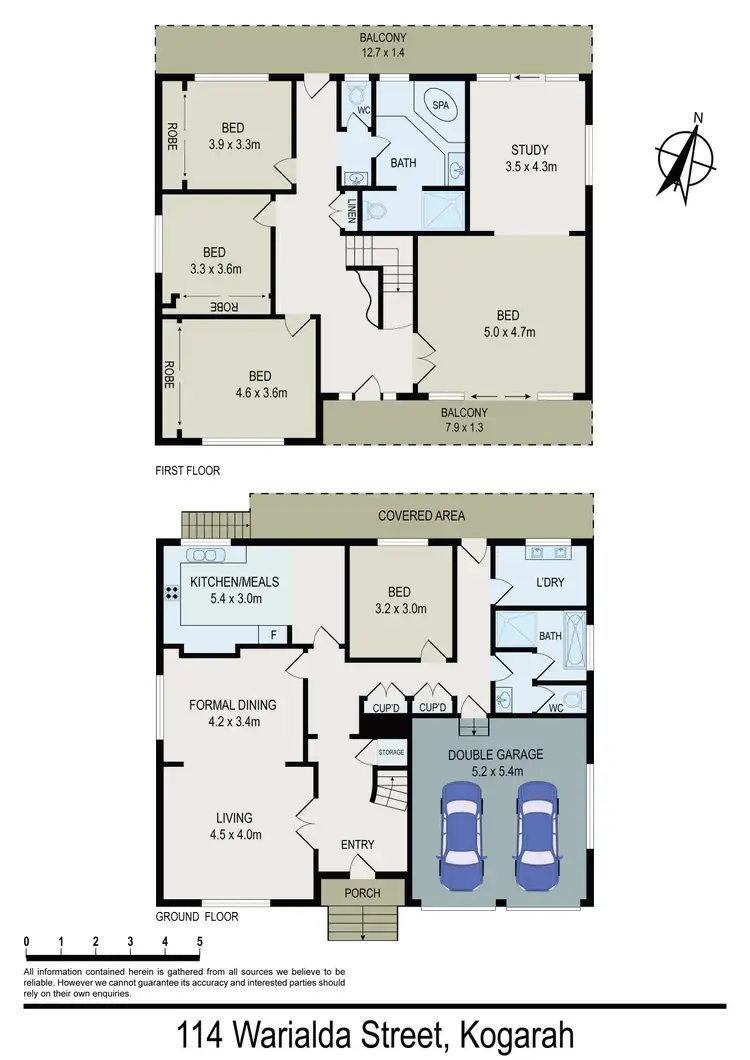 Floorplan of Homely house listing, 114 Warialda Street, Kogarah NSW 2217