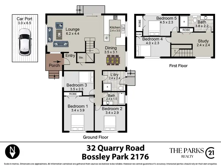 Floorplan of Homely house listing, 32 Quarry Road, Bossley Park NSW 2176
