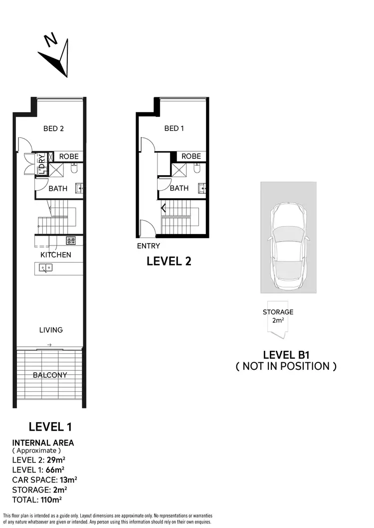 Floorplan of Homely apartment listing, 6/548 Pennant Hills Road, West Pennant Hills NSW 2125