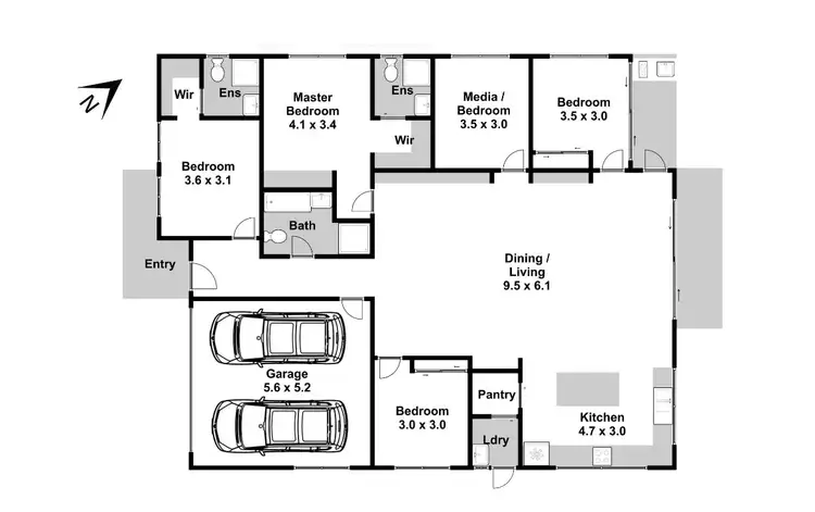 Floorplan of Homely house listing, 21 Lipizzan Street, Box Hill NSW 2765