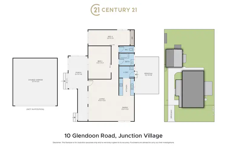 Floorplan of Homely house listing, 10 Glendoon Road, Junction Village VIC 3977
