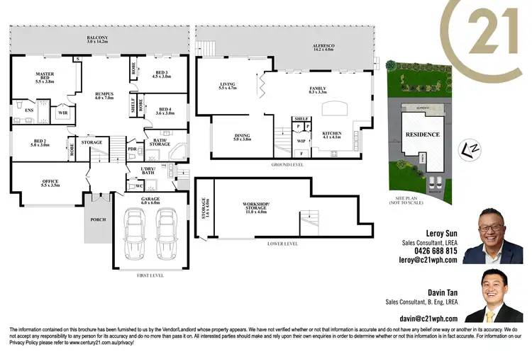 Floorplan of Homely house listing, 5 Lockyer Close, Dural NSW 2158