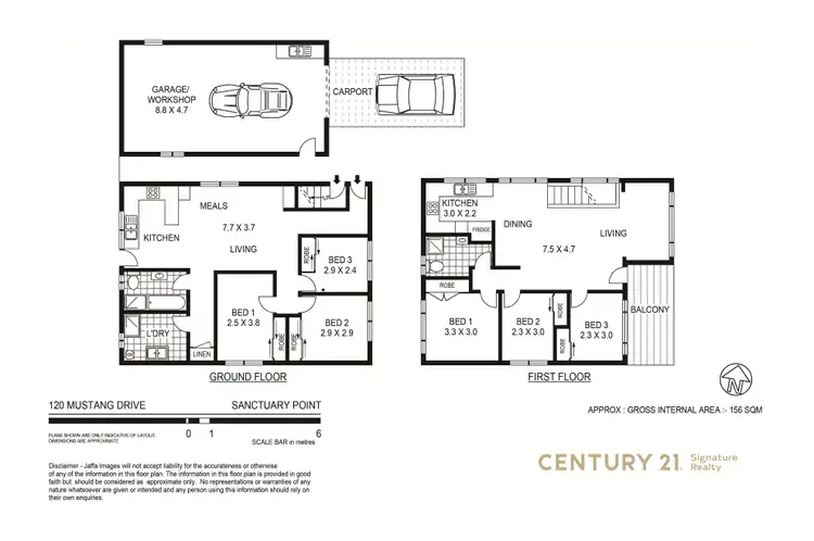 Floorplan of Homely house listing, 120 Mustang Drive, Sanctuary Point NSW 2540