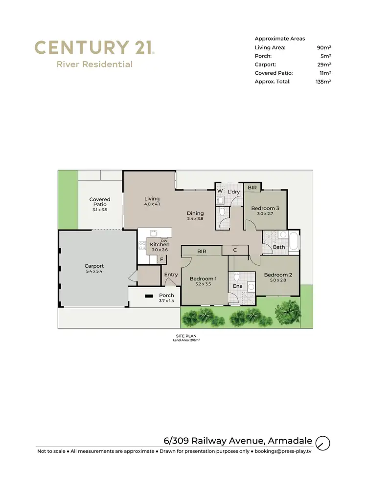 Floorplan of Homely villa listing, 6/309 Railway Avenue, Armadale WA 6112