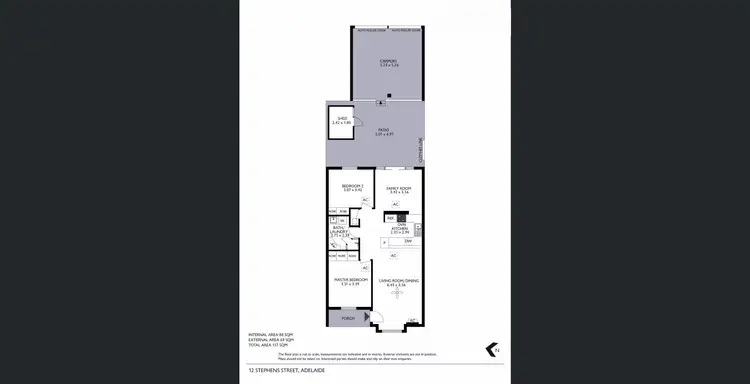 Floorplan of Homely house listing, 12 Stephens Street, Adelaide SA 5000