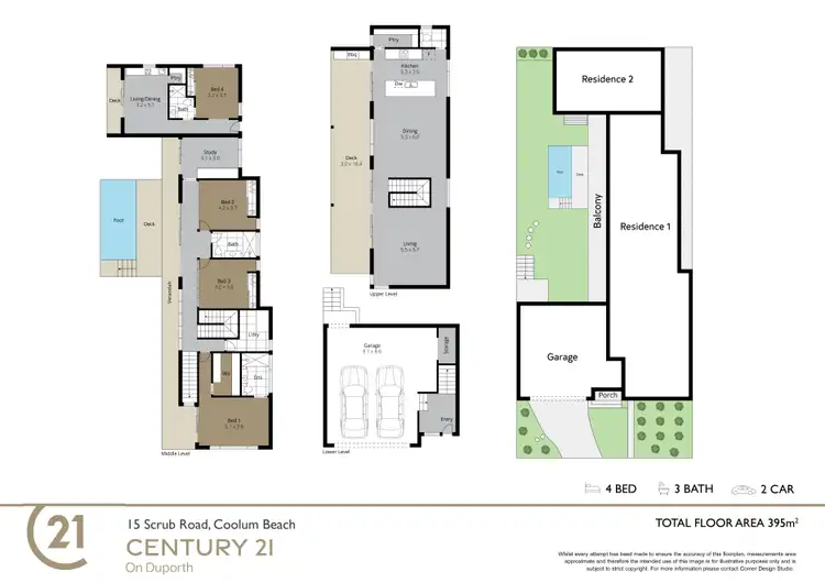 Floorplan of Homely house listing, 15 Scrub Road, Coolum Beach QLD 4573