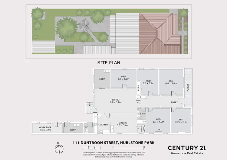 Floorplan of Homely house listing, 111 Duntroon Street, Hurlstone Park NSW 2193