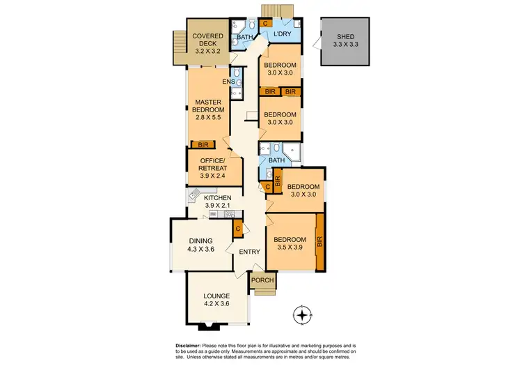 Floorplan of Homely house listing, 24 Margaret Street, Clayton VIC 3168