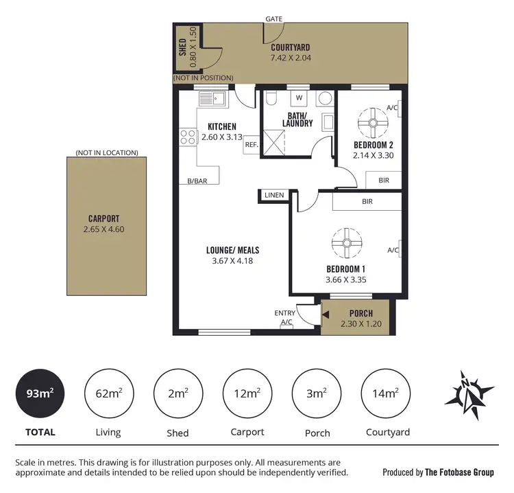 Floorplan of Homely unit listing, 5/698 Marion Road, Marion SA 5043