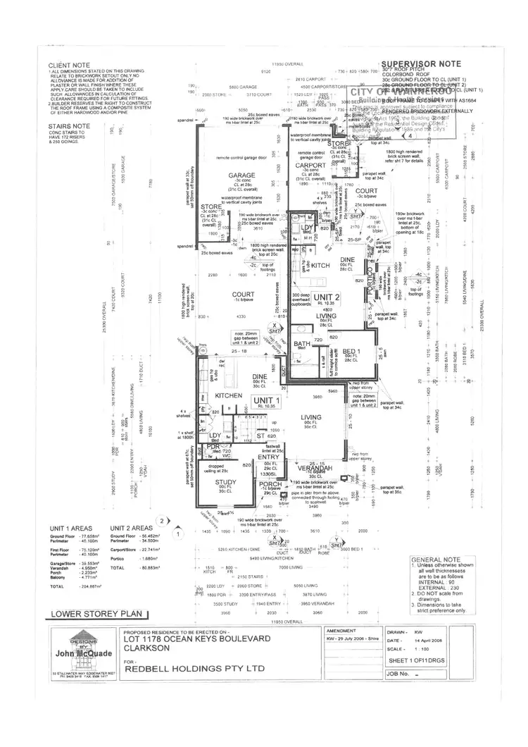 Floorplan of Homely house listing, 225 Ocean Keys Boulevard, Clarkson WA 6030