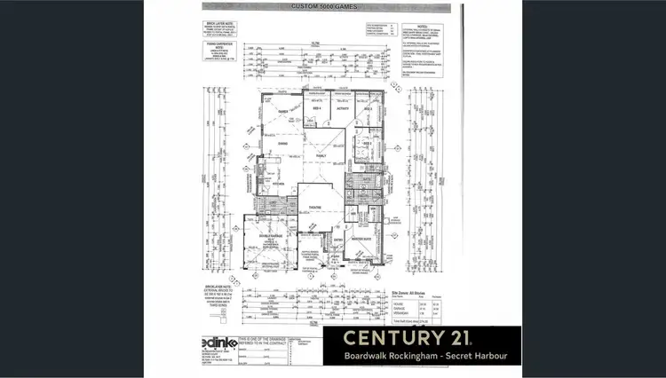 Floorplan of Homely house listing, 45 Honeydew Bend, Byford WA 6122