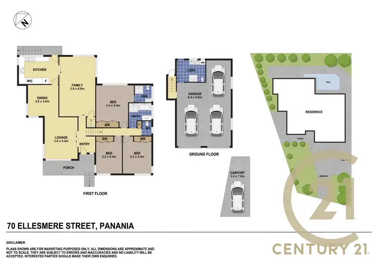 Floorplan of Homely house listing, 70 Ellesmere Street, Panania NSW 2213
