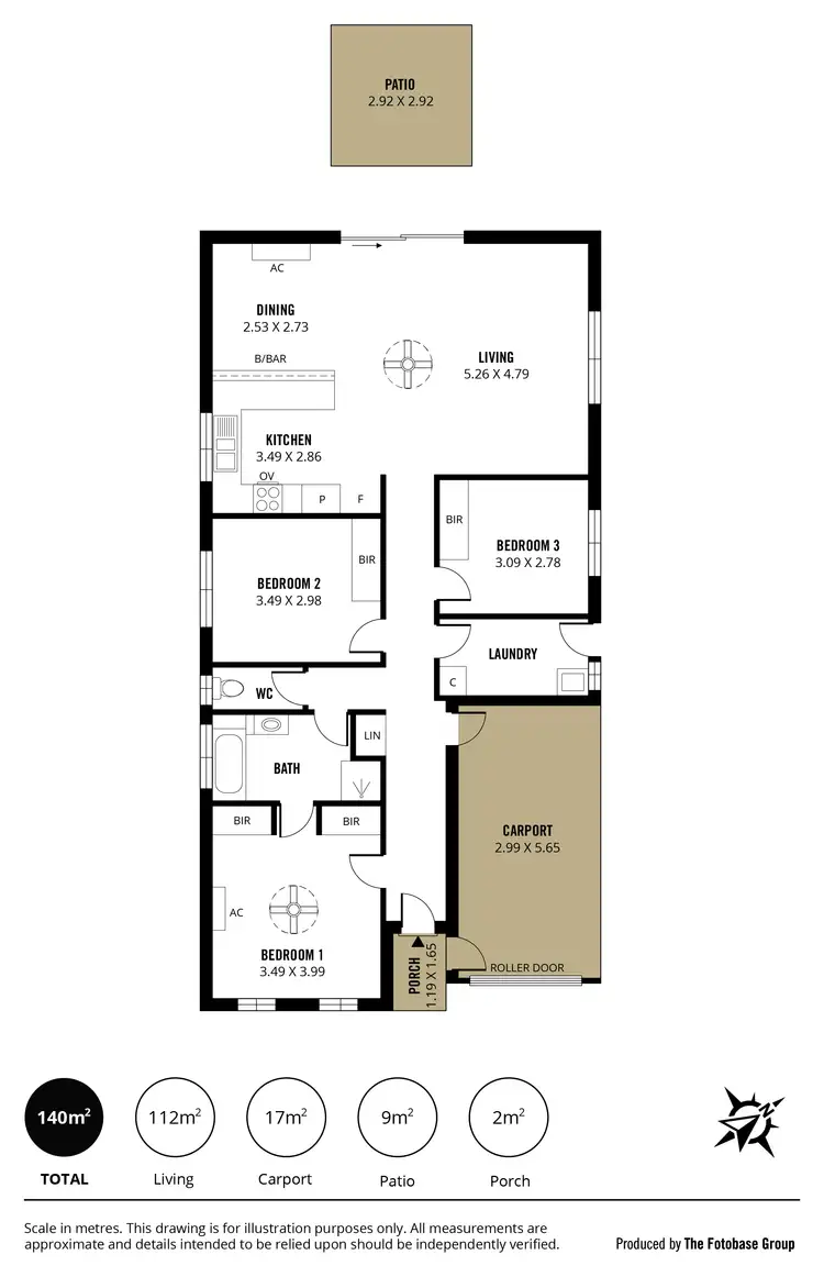 Floorplan of Homely house listing, 38 Charta Circuit, Smithfield SA 5114