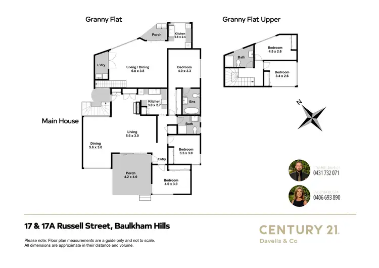 Floorplan of Homely house listing, 17 - 17a Russell Street, Baulkham Hills NSW 2153