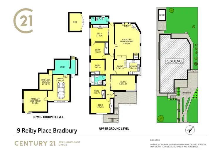 Floorplan of Homely house listing, 9 Reiby Place, Bradbury NSW 2560