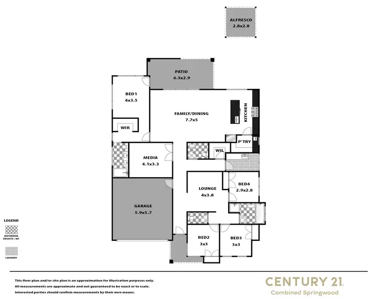Floorplan of Homely house listing, Address available on request