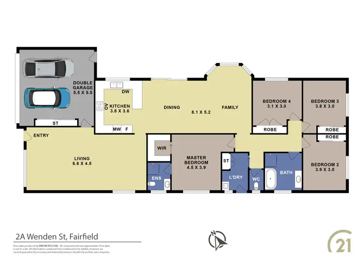 Floorplan of Homely house listing, 2a Wenden Street, Fairfield NSW 2165