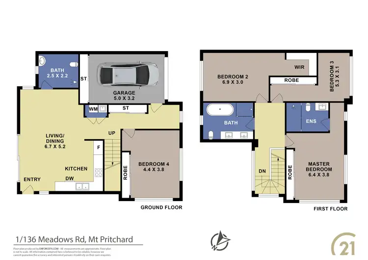 Floorplan of Homely house listing, 136 Meadows Road, Mount Pritchard NSW 2170