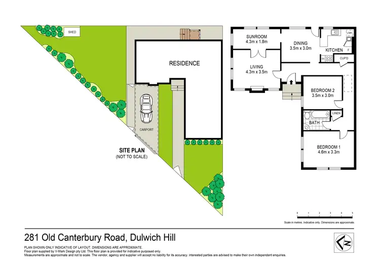 Floorplan of Homely semi-detached listing, 281 Old Canterbury Road, Dulwich Hill NSW 2203