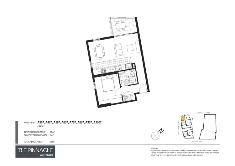 Floorplan of Homely apartment listing, 707/100 Castlereagh Street, Liverpool NSW 2170