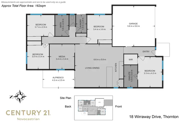 Floorplan of Homely house listing, 18 Wirraway Drive, Thornton NSW 2322