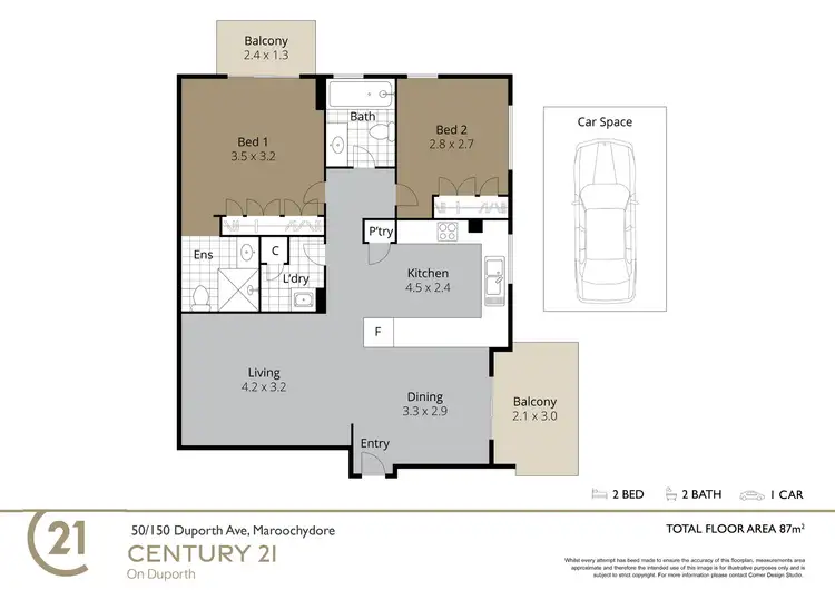 Floorplan of Homely unit listing, 50/150 Duporth Avenue, Maroochydore QLD 4558