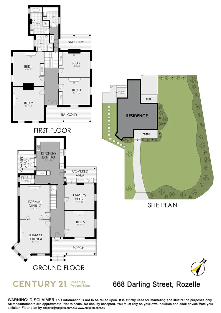 Floorplan of Homely house listing, 668 Darling Street, Rozelle NSW 2039