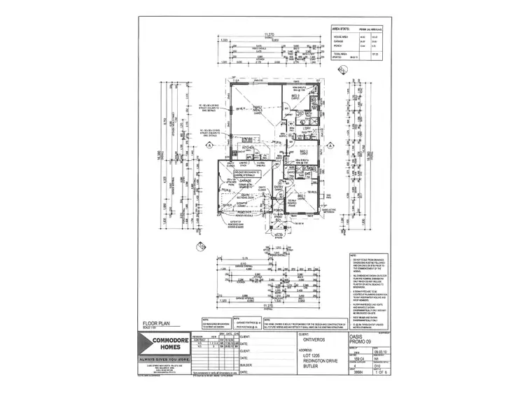 Floorplan of Homely house listing, 42 Redington Dr, Butler WA 6036