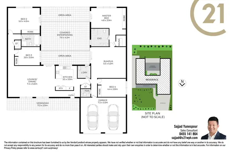 Floorplan of Homely house listing, 4 Autumn Leaf Grove, Cherrybrook NSW 2126