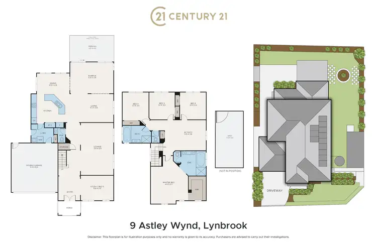 Floorplan of Homely house listing, 9 Astley Wynd, Lynbrook VIC 3975
