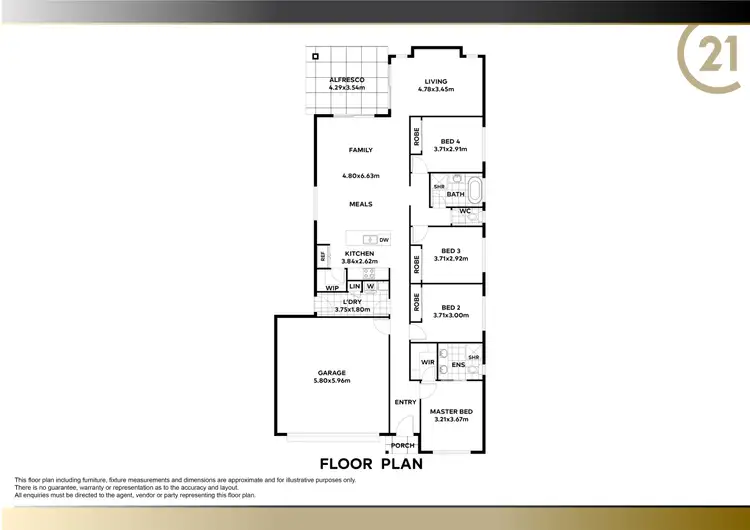 Floorplan of Homely house listing, 38 Makatea Street, Boolaroo NSW 2284