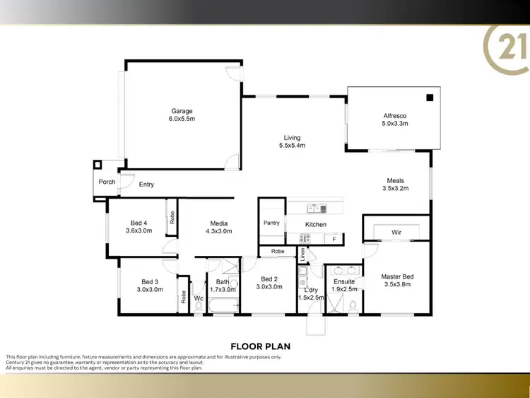 Floorplan of Homely house listing, 100 Arrowtail Street, Chisholm NSW 2322