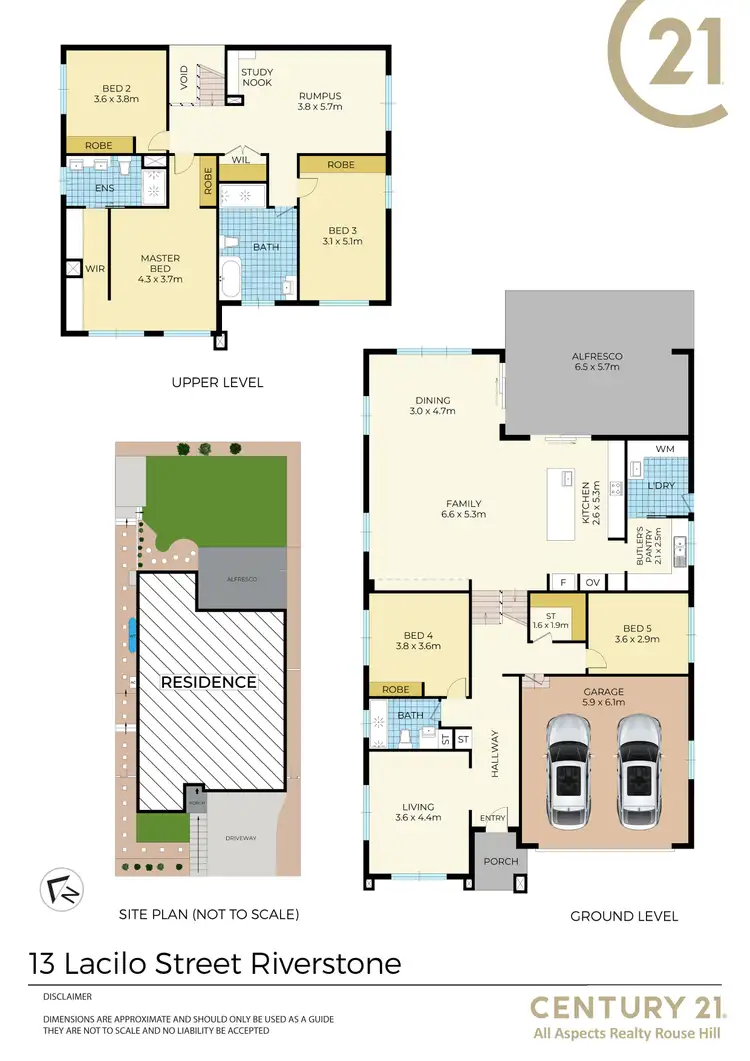 Floorplan of Homely house listing, 13 Lacilo Street, Riverstone NSW 2765